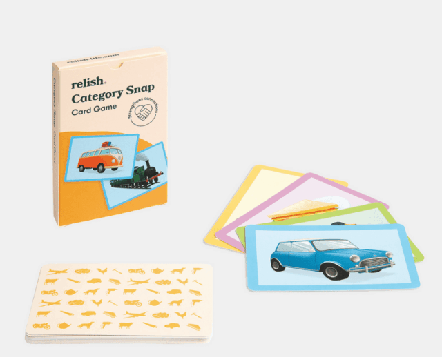 Category Snap Card Game