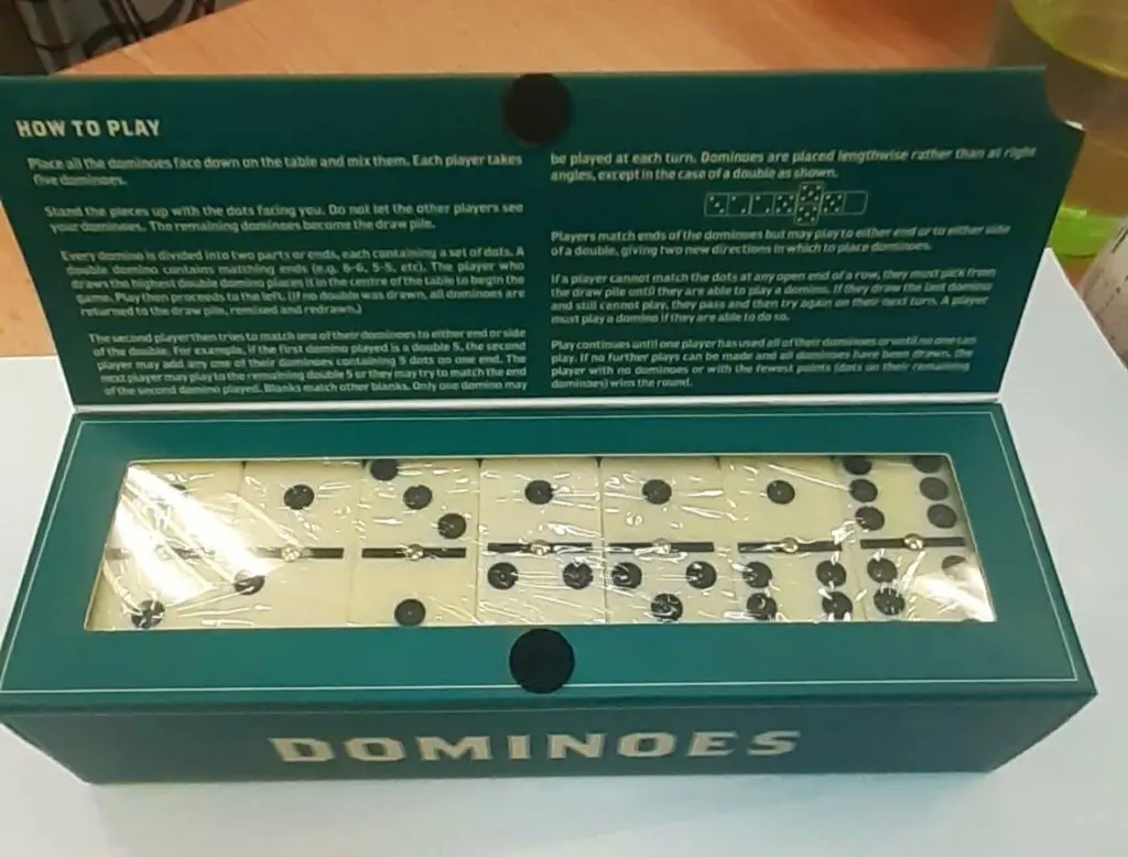 Dominoes - Wooden Workshop Range