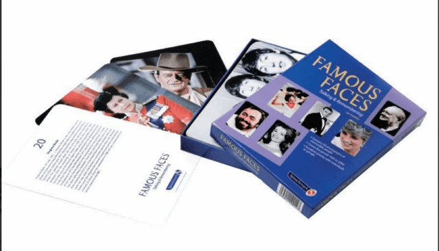 Conversation Cards - More Famous Faces