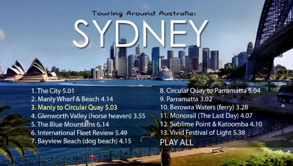 Touring Around Australia : Sydney DVD - Image 2