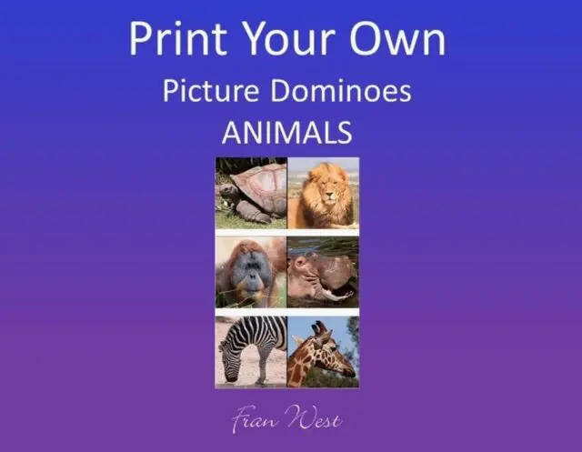 Print Your Own Picture Dominoes Set 1