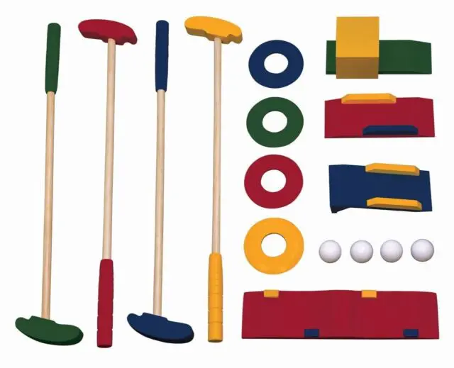 Crazy Golf Game - Wooden