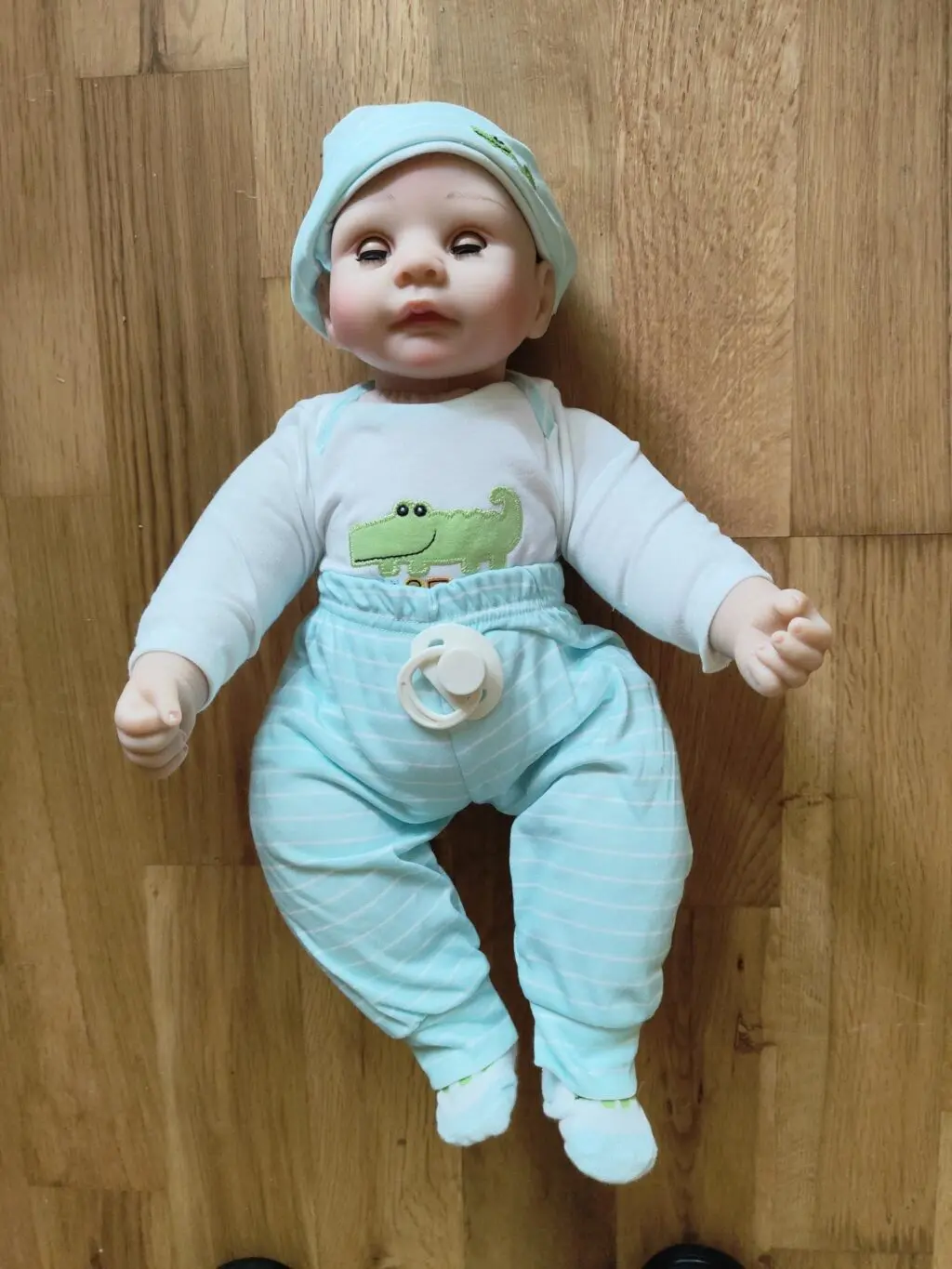 Baby Doll with Blinking Eyes – Sam