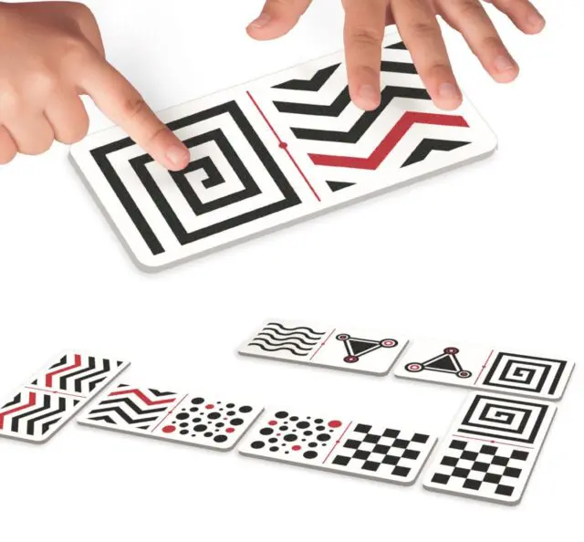 Dominoes Tactile Visual