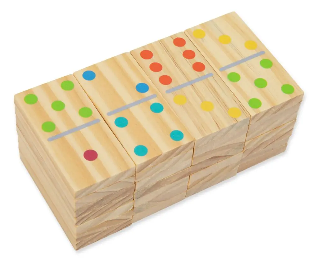 Dominoes - XL Wooden- Carry Bag - Image 3