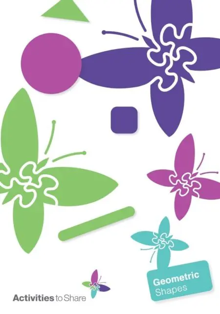 Geometric Shape Colouring Activity Sheet