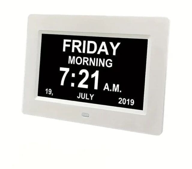 dementia friendly calendar clock